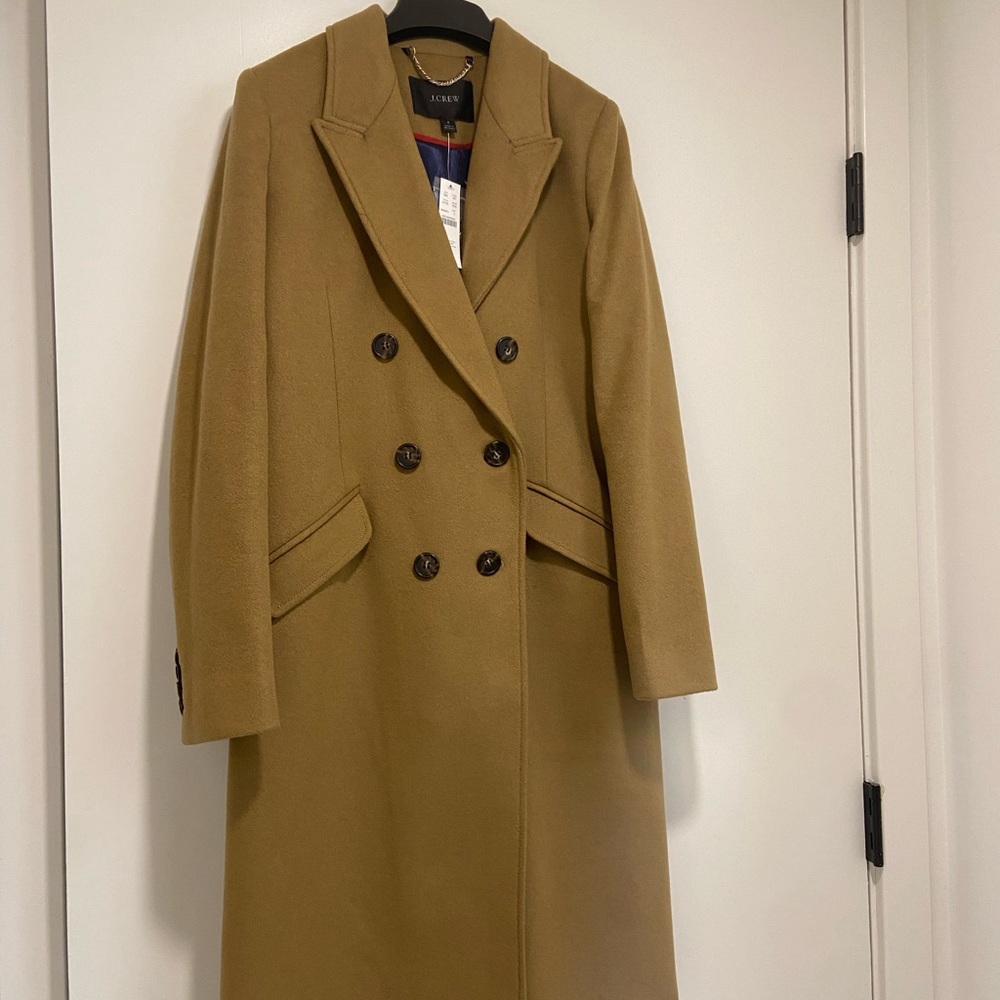 J.Crew Italian Wool-Cashmere Coat